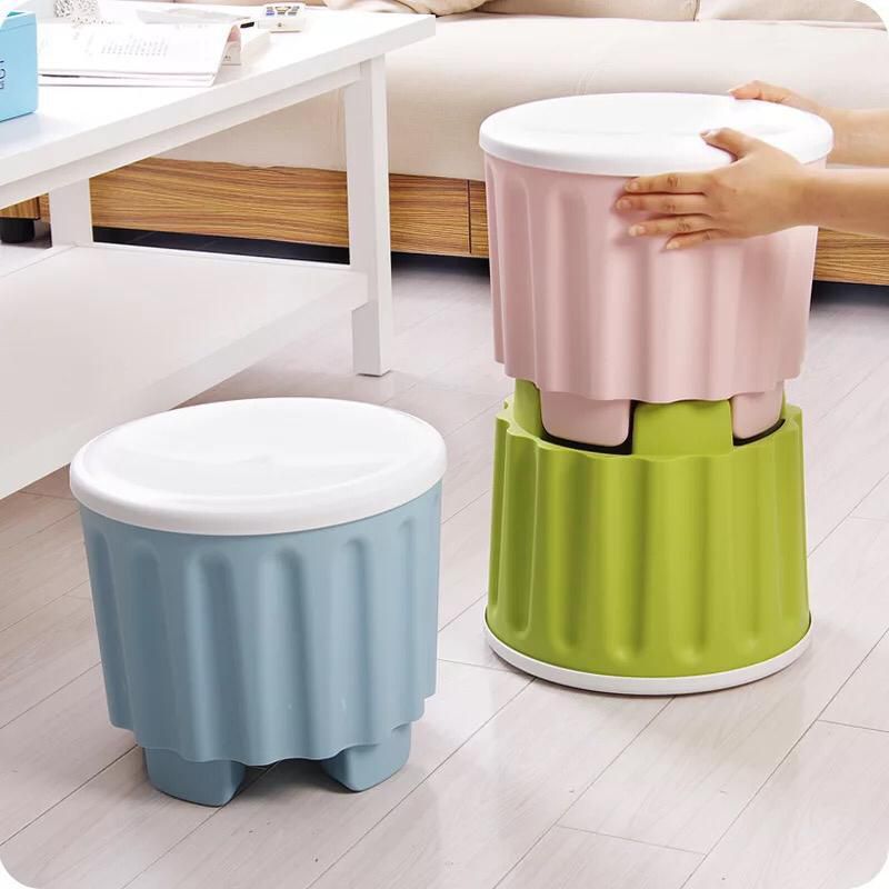 Drum Storage Kids Stool Box (MixRandom colour).