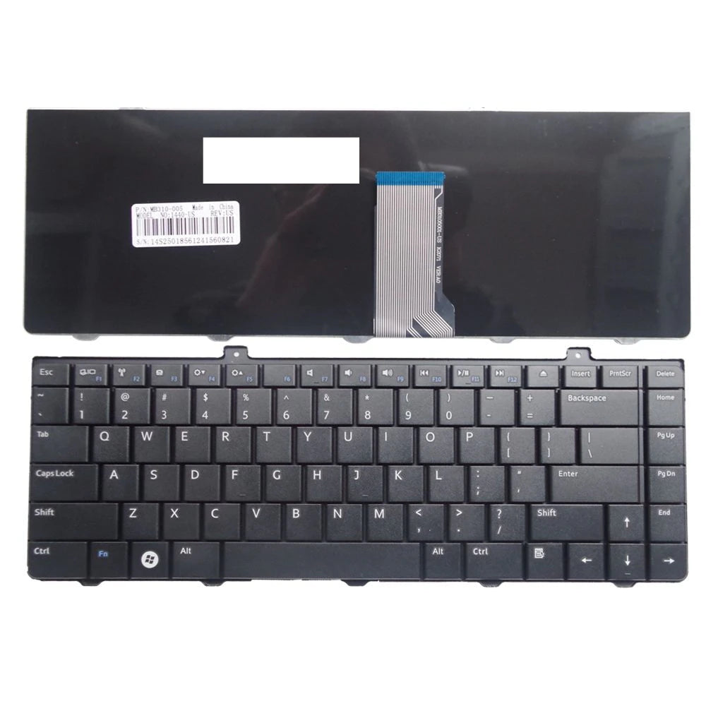 DELL KEYBOARD, LAPTOP KEYBOARDS Keyboard For Dell Inspiron 1440 1445 1320 PP42L P/N: 90.4BK07.S01 V100825CS V100825CS1 0C279N C279N NSK-DK001