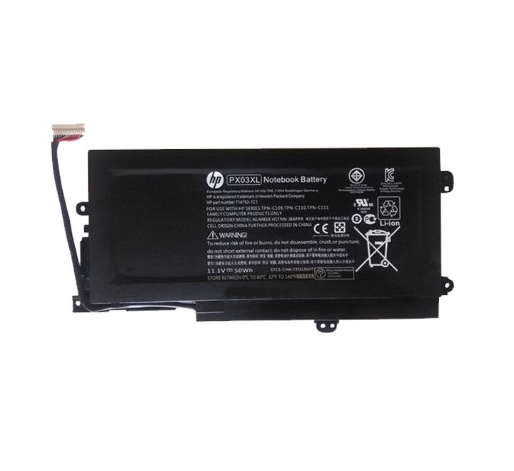 HP BATTERY, Laptop Batteries ORIGINAL PX03XL Notebook Laptop Battery for HP Envy 14 Touchsmart M6 M6-K M6-K125DX M6-K015DX M6-K025DX M6-K010DX M6-K022DX 14- K112NR 715050-001 714762-1C1 TPN-C109 TPN-C110 TPN-C111-12 100% Original Laptop Battery