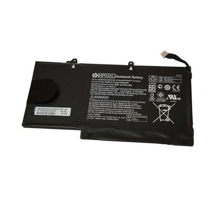 HP BATTERY, Laptop Batteries ORIGINAL NP03XL Battery for HP Pavilion X360 13-A 15-U HSTNN-LB6L 760944-421 TPN-Q146