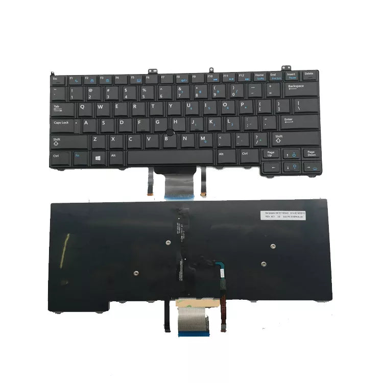 DELL KEYBOARD, LAPTOP KEYBOARDS Laptop Keyboard for Dell Latitude E7440 E7240 E5400 08PP00 0115T5 with backlit