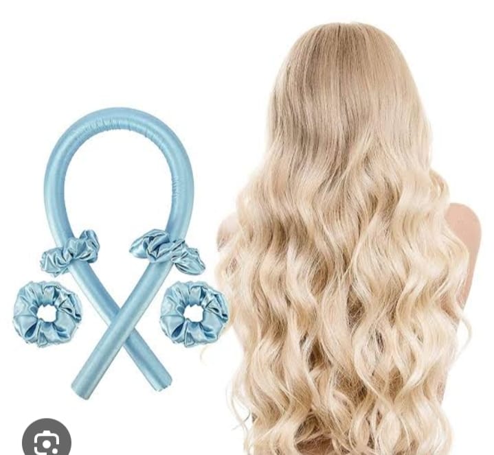 Heatless Hair Curlers For Long Hair to Sleep, No Heat Curls Headband You Can To Sleep In Overnight.