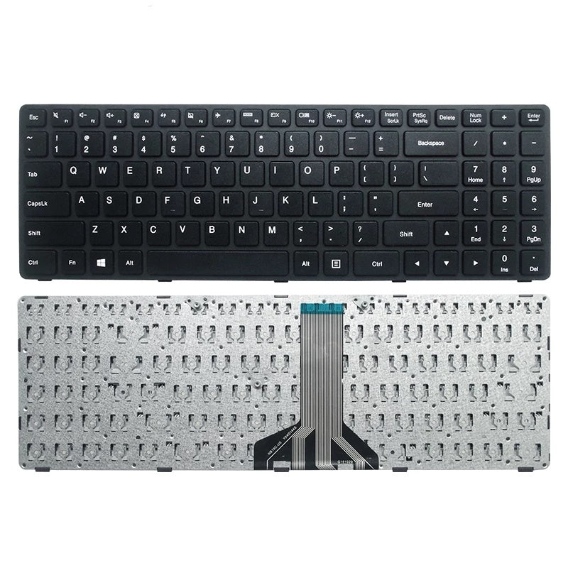 LAPTOP KEYBOARDS, LENOVO KEYBOARDS Lenovo Ideapad 100-15 100-15IBY 100-15IBD 300-15 B50-10 B50-50 SN20J78609 6385H-US black Laptop Keyboard English