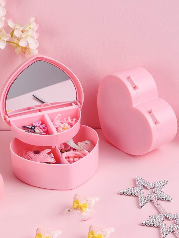 Jewelry Storage Box Heart Shaped.