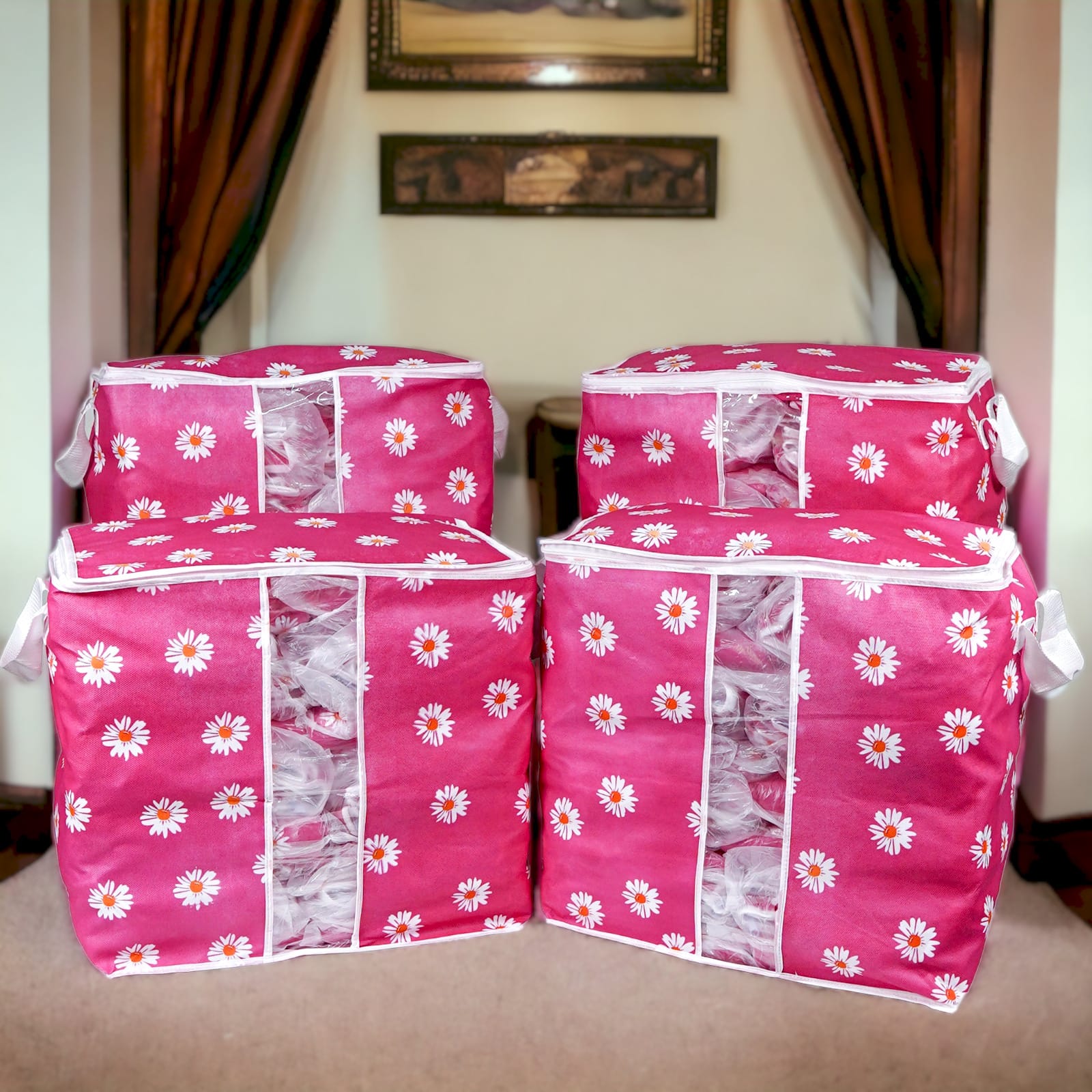 Jumbo size Storage Organizer Bag  shopping bag  hand bag  Multipurpose Use Ultra.