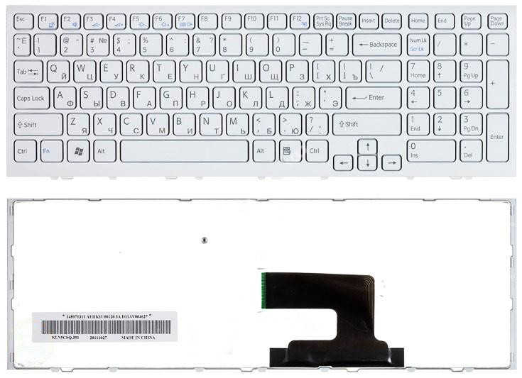 LAPTOP KEYBOARDS, SONY VIO KEYBOARDS Laptop Keyboard for SONY Vaio VPC-EH VPCEH Series VPC-EH3T9E VPC-EH3U1E White