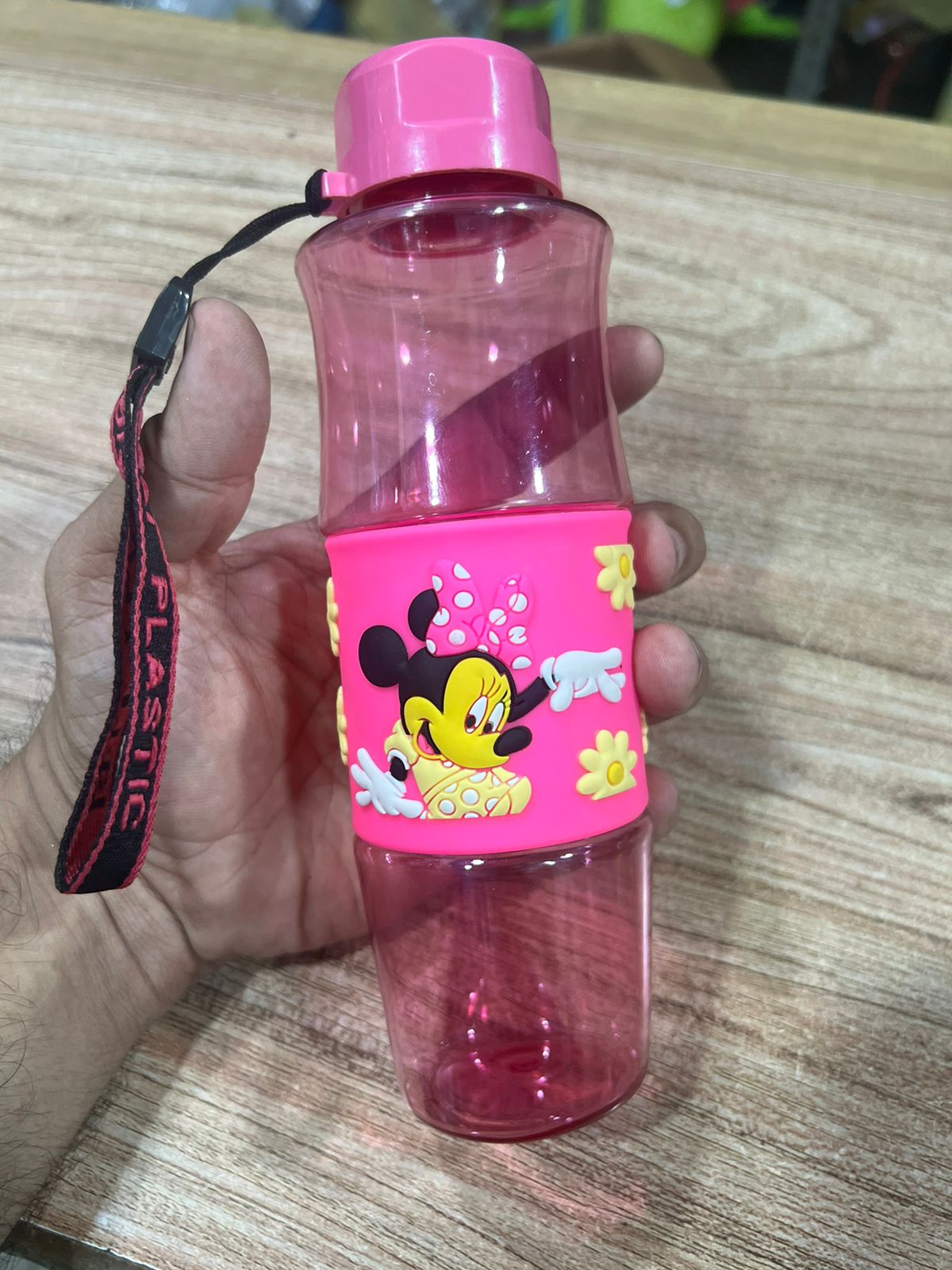Kids School Water Bottles with Front Rubber Grip.