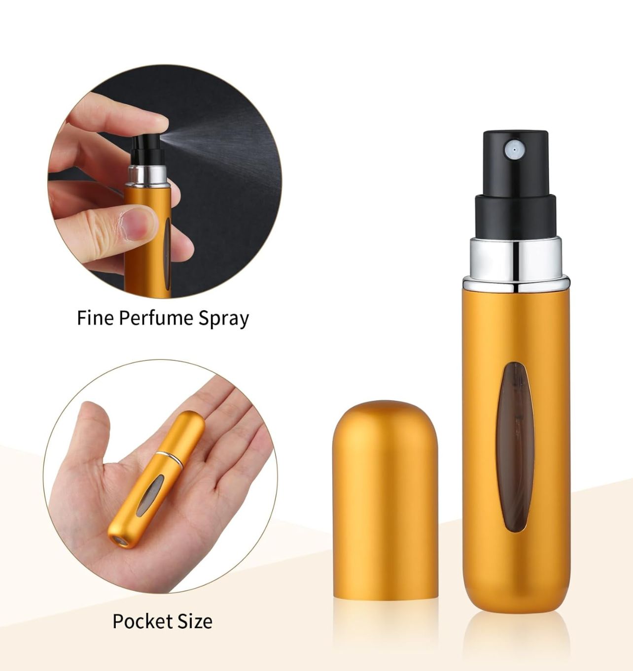 Mini Pocket Perfume Automizer Refiller.