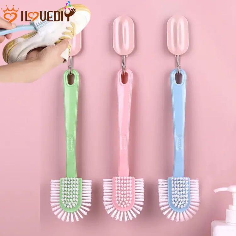 Multipurpose 5 Sided Kitchen Bathroom Shoe Brush.