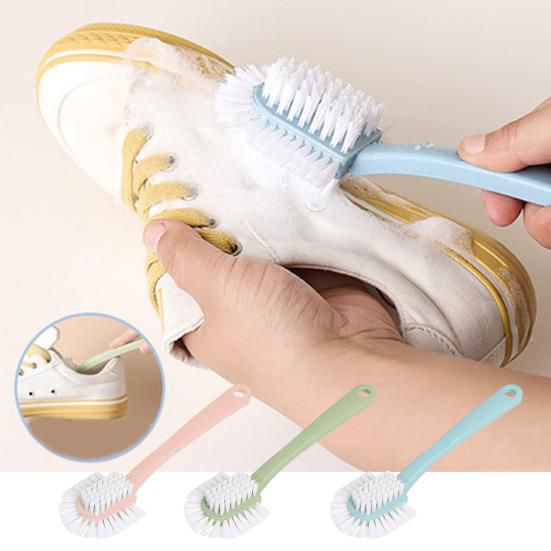 Multipurpose 5 Sided Kitchen Bathroom Shoe Brush.