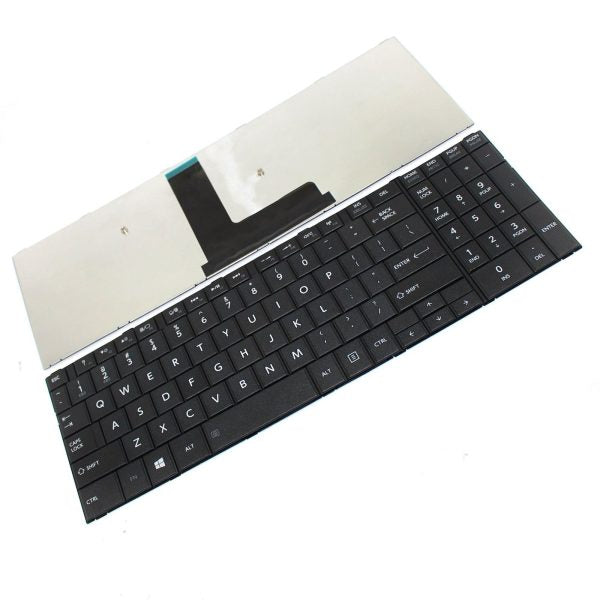 LAPTOP KEYBOARDS, TOSHIBA KEYBOARDS Keyboard For TOSHIBA C50-B C50D-B C55-B C55D-B C50A Internal Laptop Keyboard (Black)