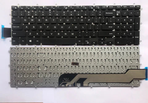 DELL KEYBOARD, LAPTOP KEYBOARDS Dell Inspiron 15 5565 5567 17 5765 5767 P66F001 No Frame Black US