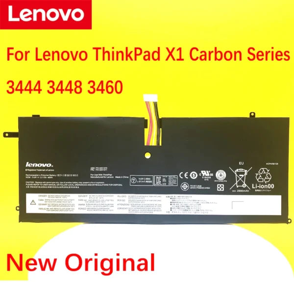 Laptop Batteries, LENOVO BATTERY ORIGINAL 45N1070 Laptop Battery Lenovo ThinkPad X1 CARBON X1C 3444 3448 3460 344325C 34432PC 45N1071 4ICP4/56/128