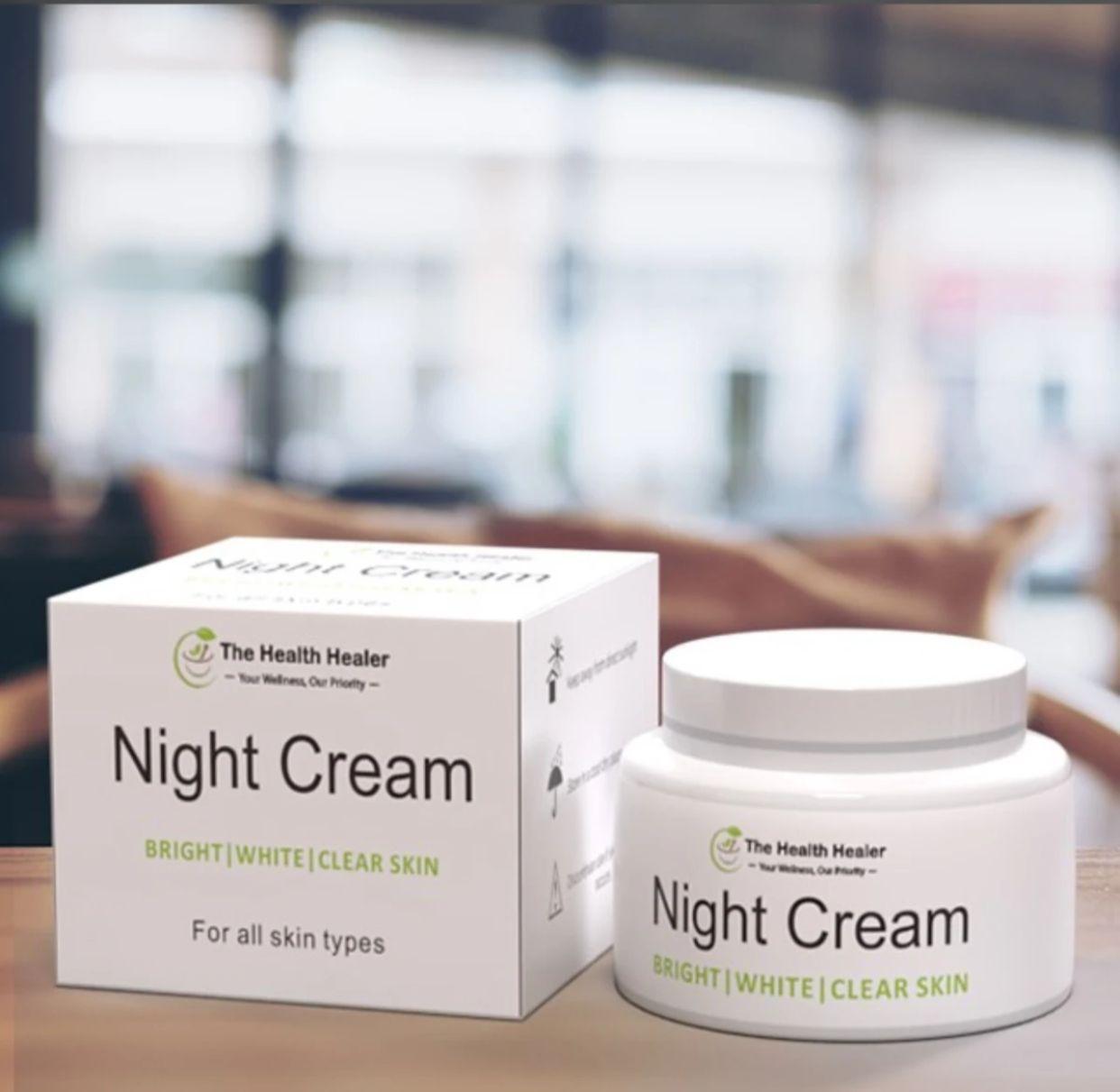 Night cream face & body.