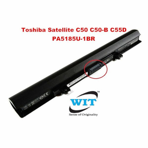 Laptop Batteries, TOSHIBA BATTERY LAPTOP BATTERY FOR Toshiba Satellite C50-A C50-B C55-B C55D-A C55D-B C50 C55D C55 L50-B S50DT-B C50-CBT2N11 PA5185U-1BRS 2200mAh 4 Cell Battery