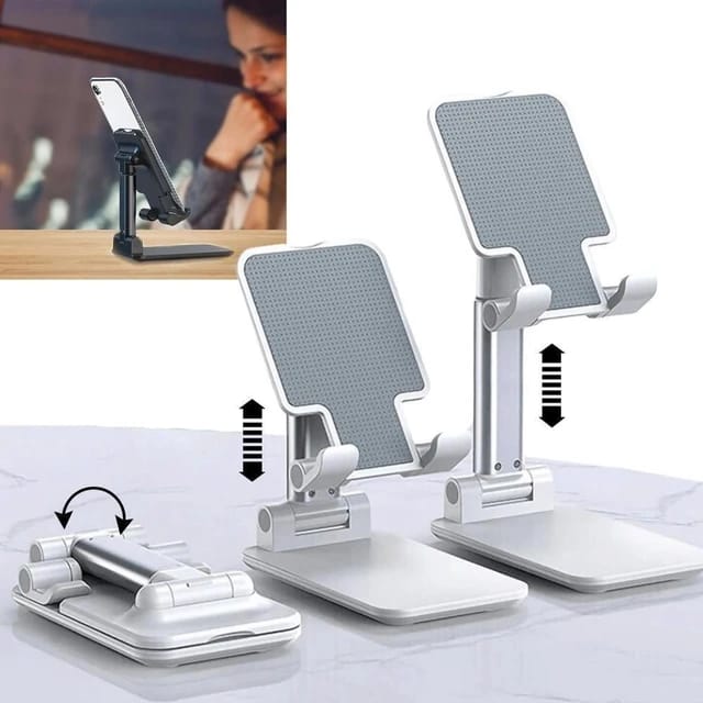 Phone Holder with Adjustable  Plastic Mobile Phone Stand.