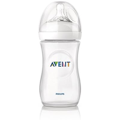 Philips Avent natural baby feeding bottle with ergonomic design for comfortable feeding at Zoni Stores