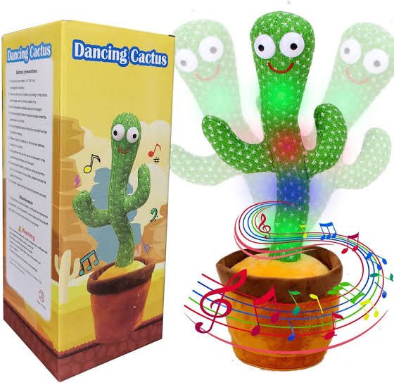 Dancing Cactus Toys  For kids Entertainment.