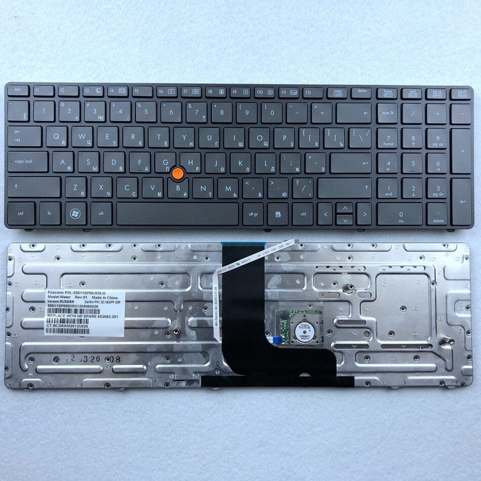 HP KEYBOARDS, LAPTOP KEYBOARDS Laptop keyboard For HP EliteBook 8760 8770 8770w Probook 8760W 8560W 8560 8570W