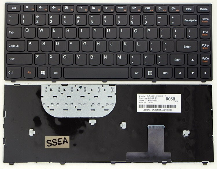 LAPTOP KEYBOARDS, LENOVO KEYBOARDS Lenovo Ideapad 13 Yoga 13 Model 20175-25205825 25202897 25202908 V127920FS1