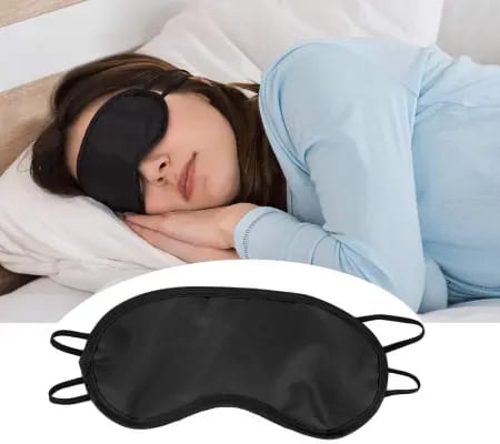 Sleeping Nap Eye Mask with Soft Ear Sponge Form Ear Plugs Ear Protectors Travel Kit.