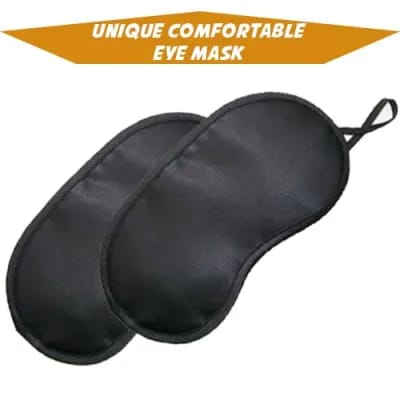 Sleeping Nap Eye Mask with Soft Ear Sponge Form Ear Plugs Ear Protectors Travel Kit.