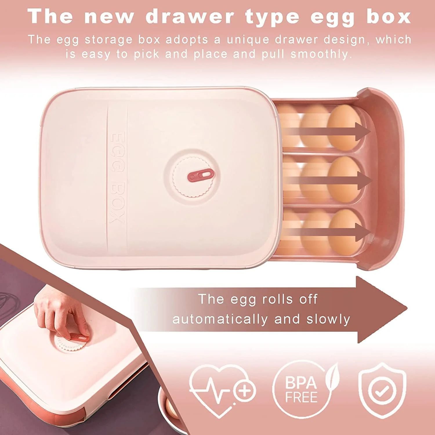 Sliding Egg Tray Box.