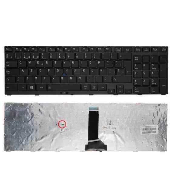LAPTOP KEYBOARDS, TOSHIBA KEYBOARDS Keyboard Compatible with Toshiba Tecra R850 R950 R960 G83C000D72US P000570380 Black US