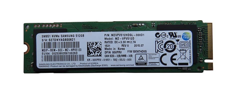 DESKTOP HARD DISK DRIVES, HARD DISK DRIVES, LAPTOP HARD DISK DRIVES, NVMES BRANDED NVME 512GB NGFF PCIe NVMe Gen3x4 Solid State SSD USED PULLED MIX BRAND
