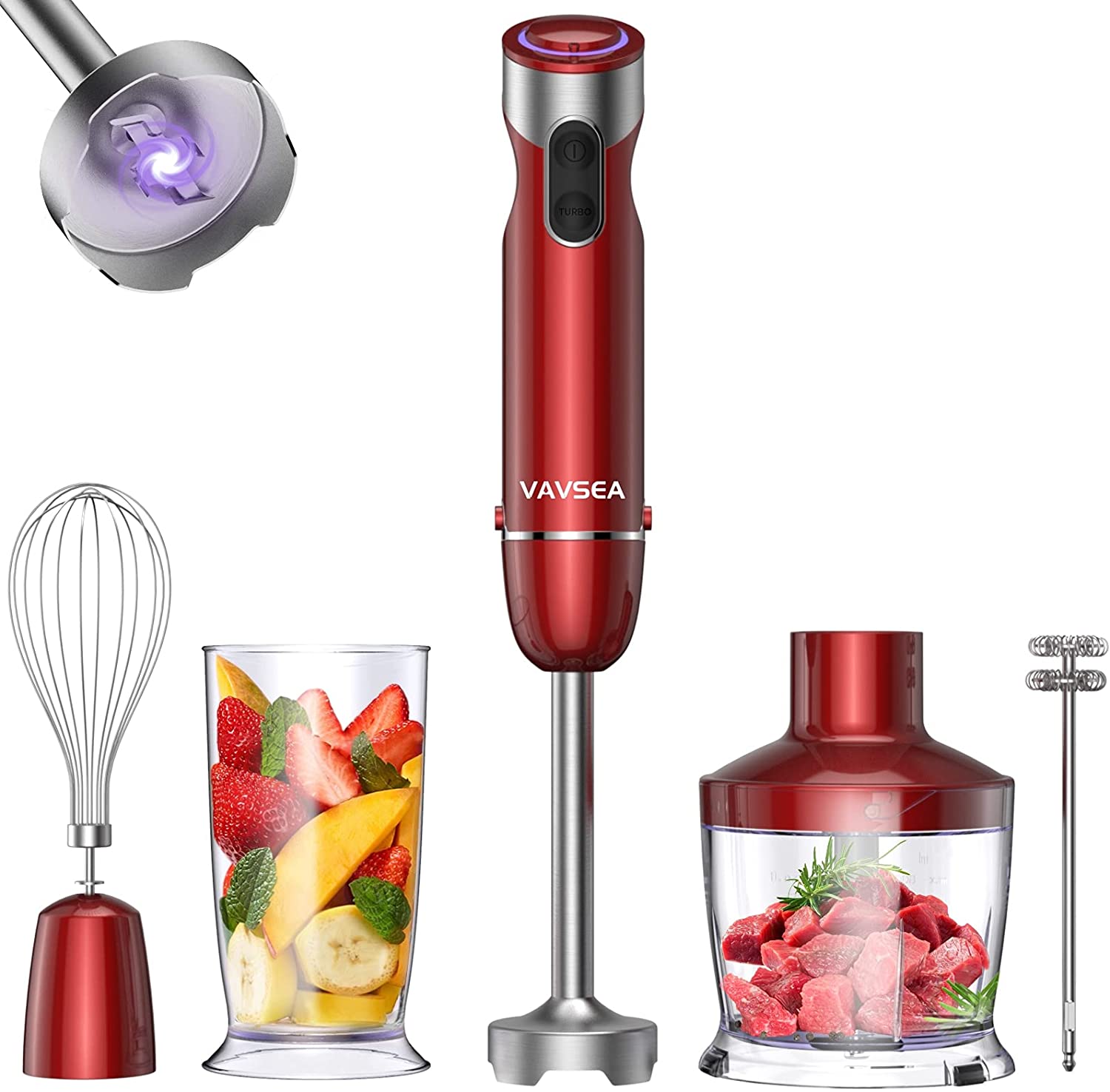 VAVSEA 1000W 5-in-1 Immersion Hand Blender