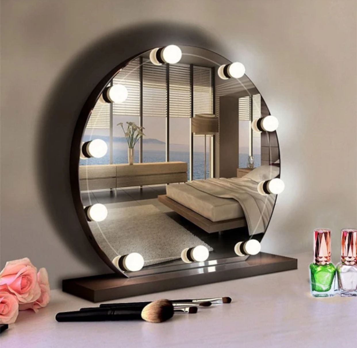 Vanity Mirror Light Pack of 10 led Bulbs in 3 Different Modes.