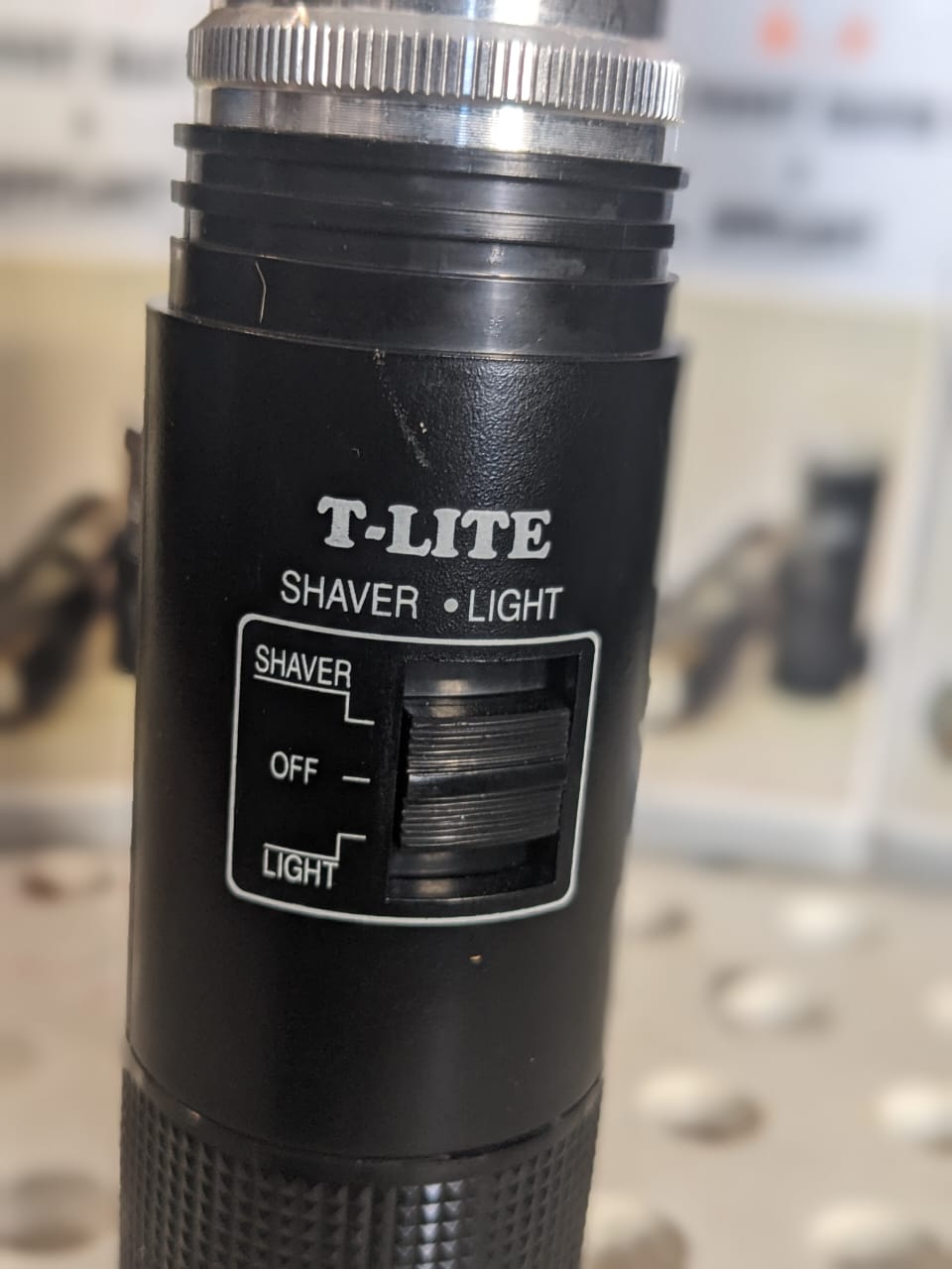 Spinnet shaver and Spotlight