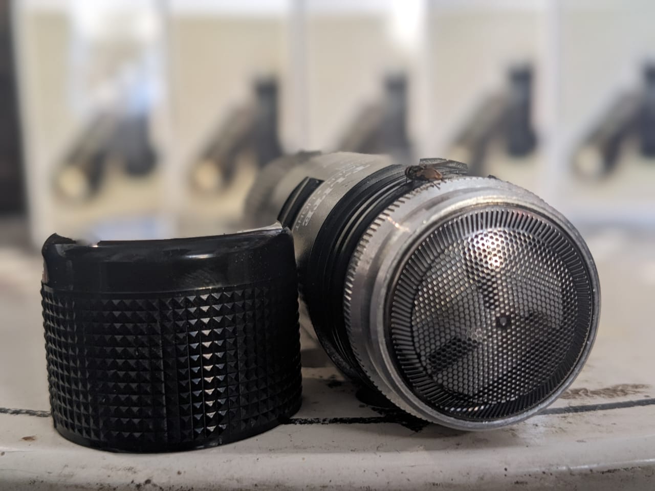 Spinnet shaver and Spotlight