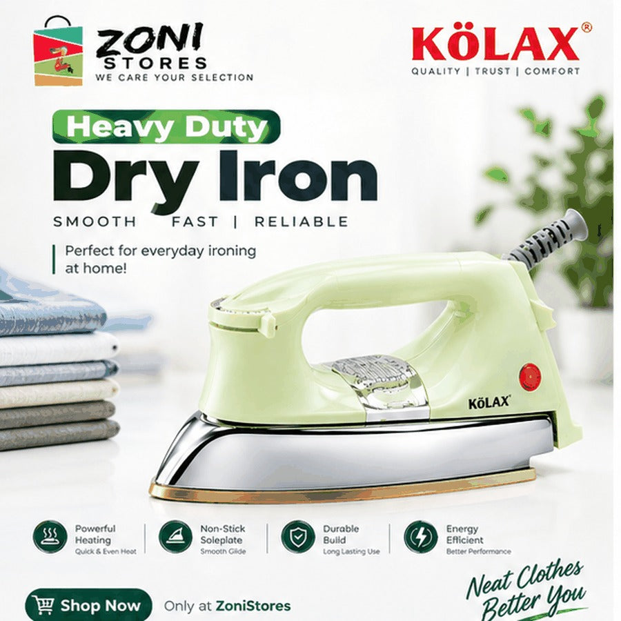 Kolax heavy duty dry iron