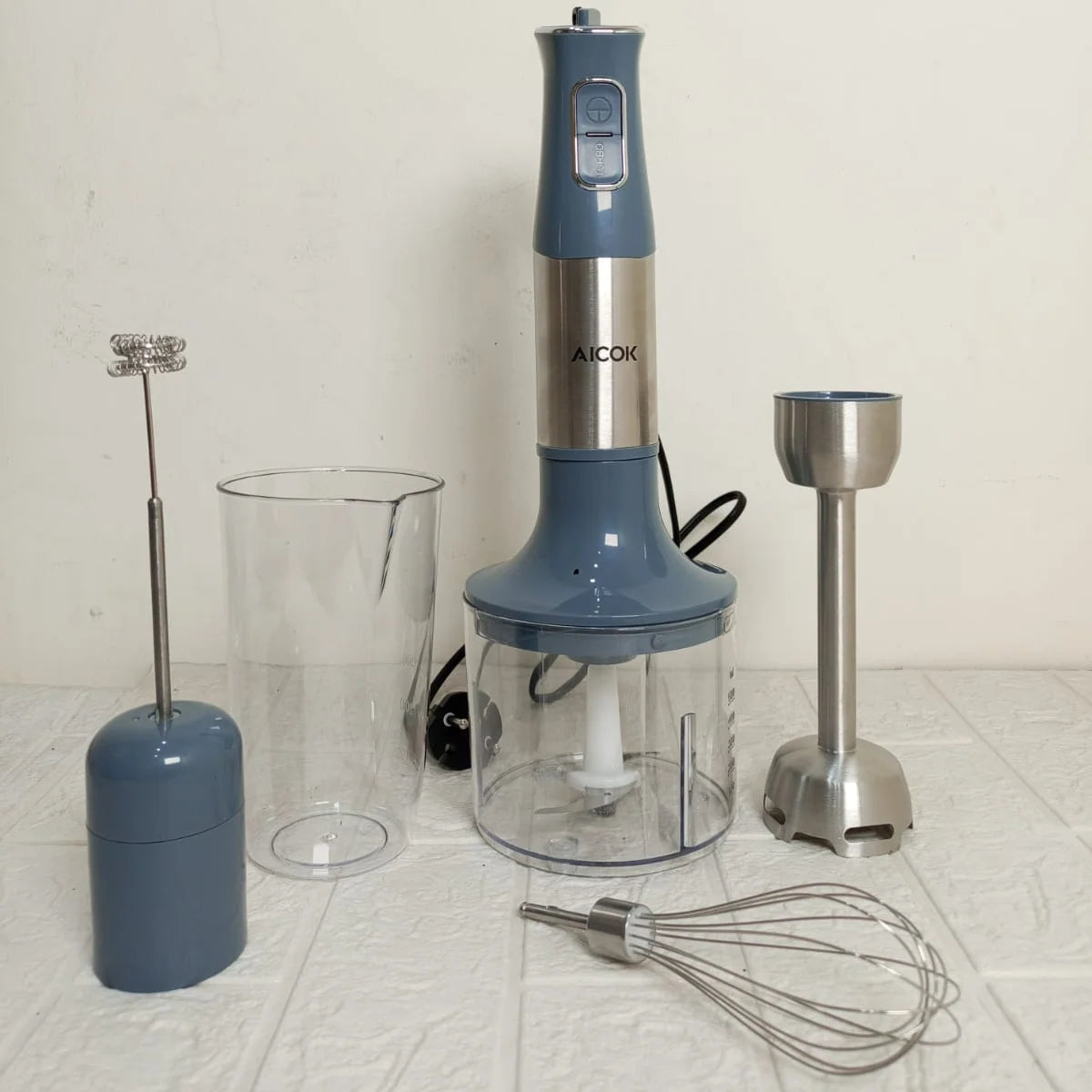 Aicok 5-in-1 Hand Blender Set (1000W)