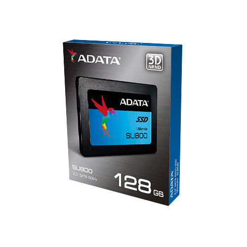 SSDS ADATA Ultimate SU800 2.5″ 128GB SATA III 3D NAND Internal Solid State Drive (SSD)