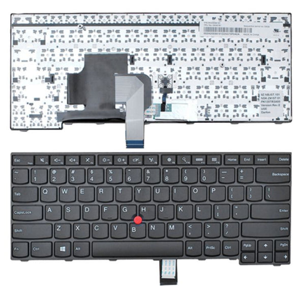 LAPTOP KEYBOARDS, LENOVO KEYBOARDS Keyboard for Thinkpad E450 E450c E455 E460 E465, 04X6191 US Layout Laptop Keyboard
