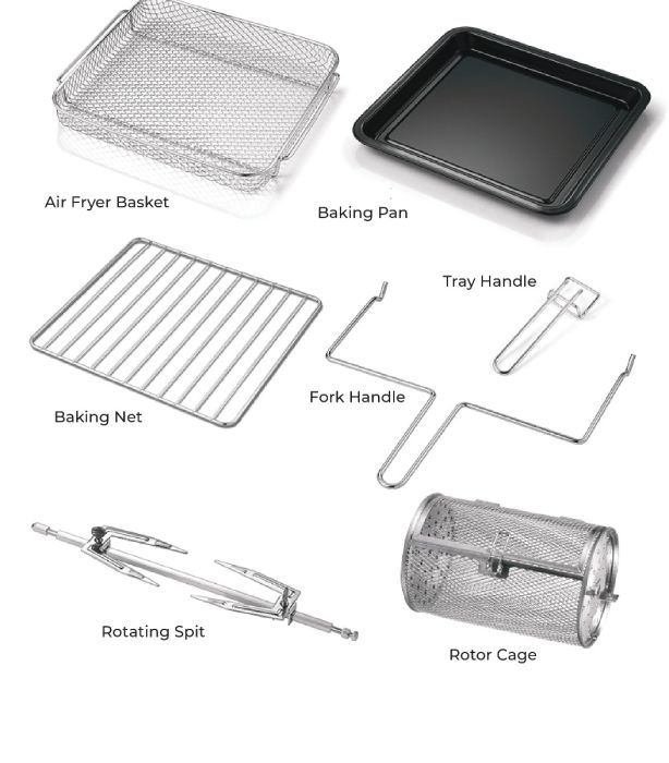 ACA Air Fryer (Green) ATO-EAF18A: Enjoy Smart and Healthy Cooking