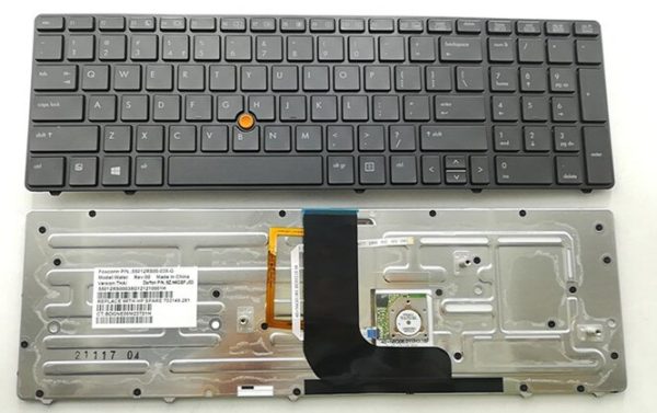 HP KEYBOARDS, LAPTOP KEYBOARDS Laptop keyboard For HP EliteBook 8760 8770 8770w Probook 8760W 8560W 8560 8570W