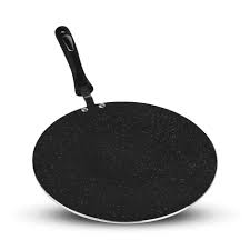 Black Non Stick Tawa ideal for everyday home cooking in Pakistan