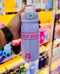 Colorful student water bottle for school and college use