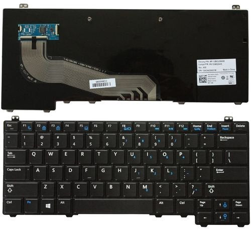DELL KEYBOARD, LAPTOP KEYBOARDS Laptop Keyboard for Dell Latitude E5440 E5450 Black US Layout, 3KK86 03KK86 PK130WQ4B00 PK130WQ3B00 MP-13B73USJ698 SG-60720 SN7223BL