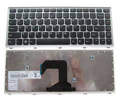 LAPTOP KEYBOARDS, LENOVO KEYBOARDS Laptop Keyboard Compatible for Lenovo Ideapad U410 U410-ITH U410-IFI 25203620 Series