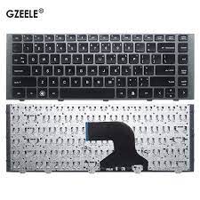 HP KEYBOARDS, LAPTOP KEYBOARDS Keyboard for HP ProBook 4440S 4441S 4445S 4446S Laptops Replaces 702238-001 silver frame US