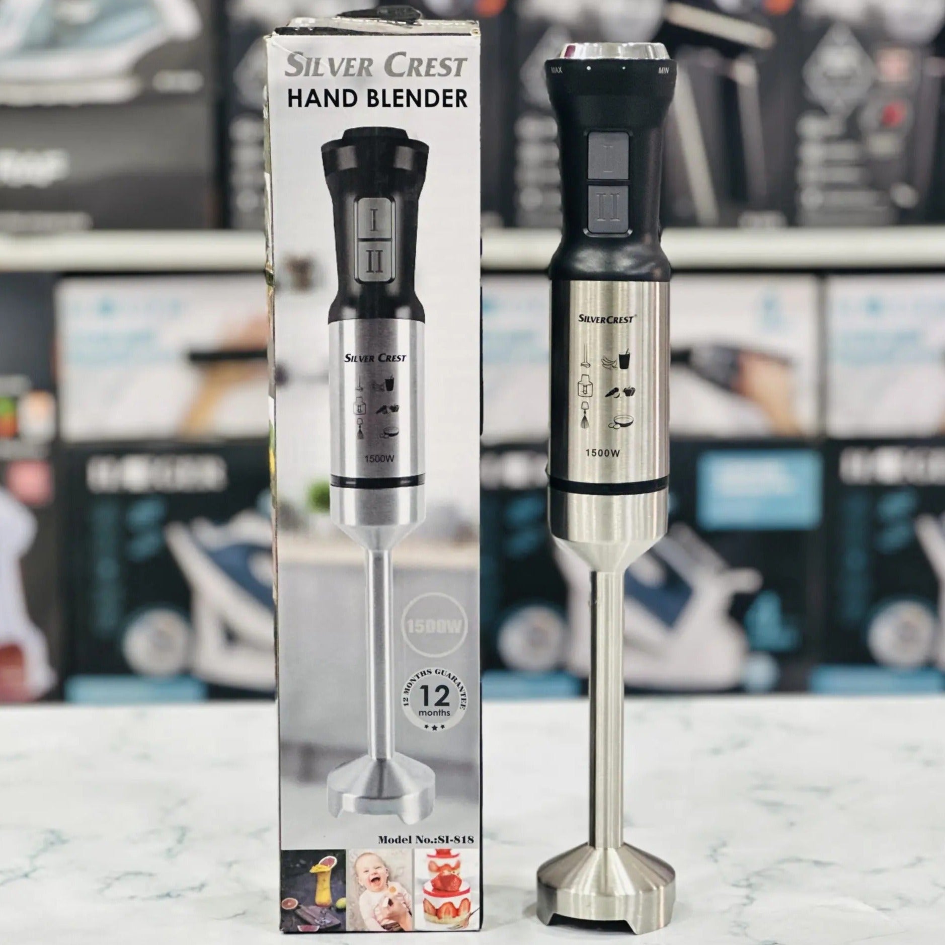 Silver Crest Hand Blender | Stick Blender - Blend with Ease