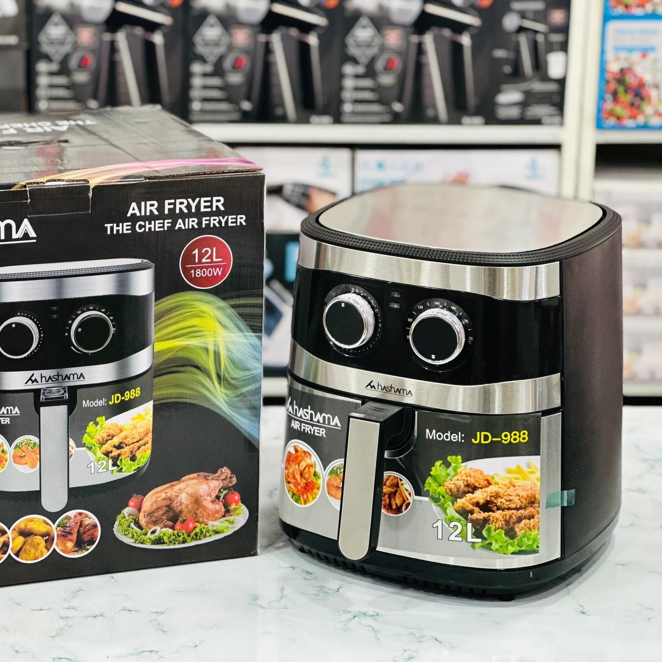 HasHama Air Fryer | Enjoy Healthy Cooking with a 12Liter Capacity