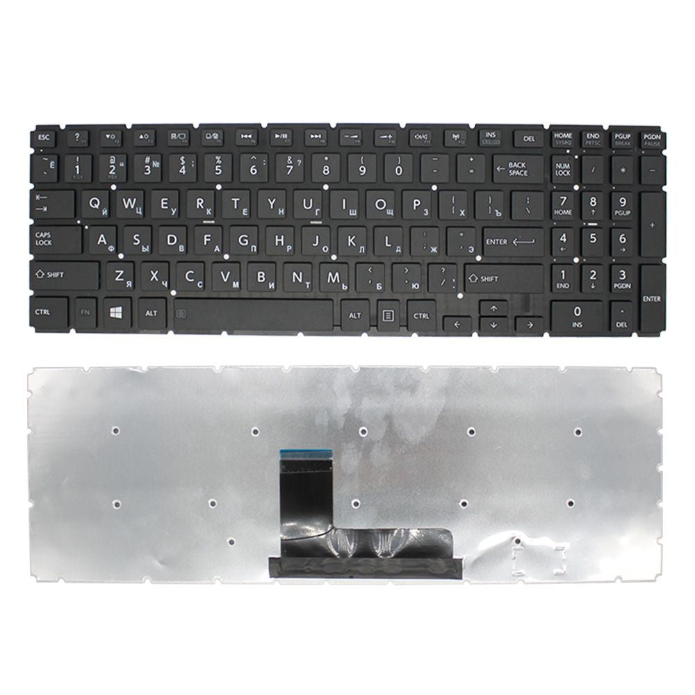 LAPTOP KEYBOARDS, TOSHIBA KEYBOARDS keyboard for Toshiba Satellite L50-B L55-B L55DT-B S50-B S55-B English Laptop Keyboard black