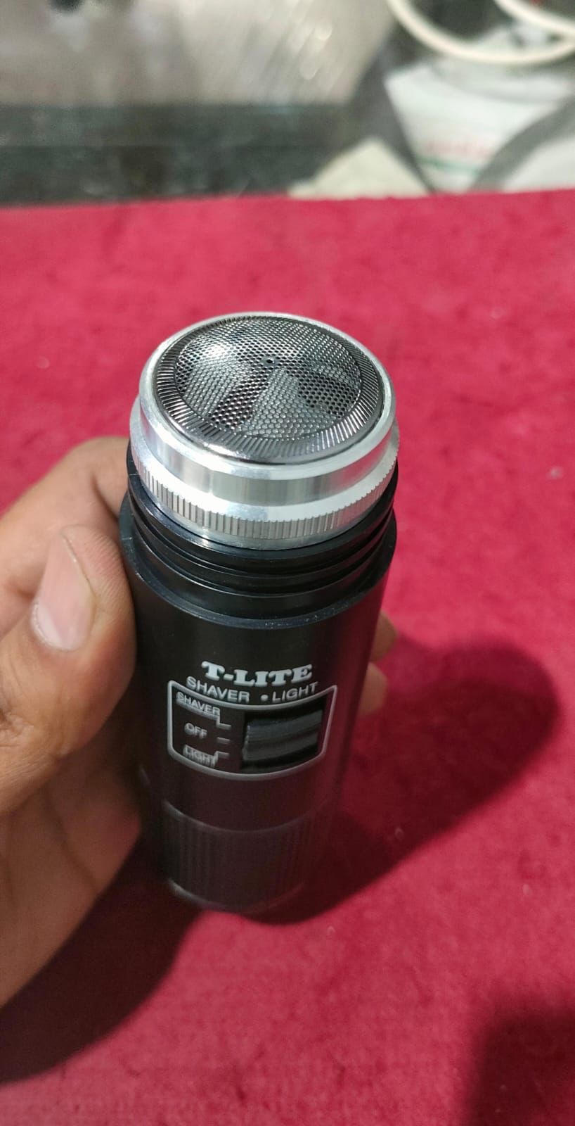 Emergency LED torch light featuring a convenient side control switch