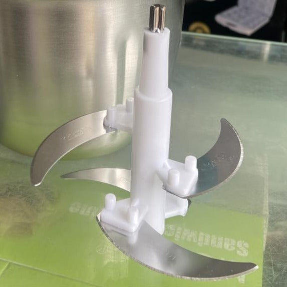 Silver Crest 3-Liter Meat and Vegetable Chopper - High-Speed Electric Gold