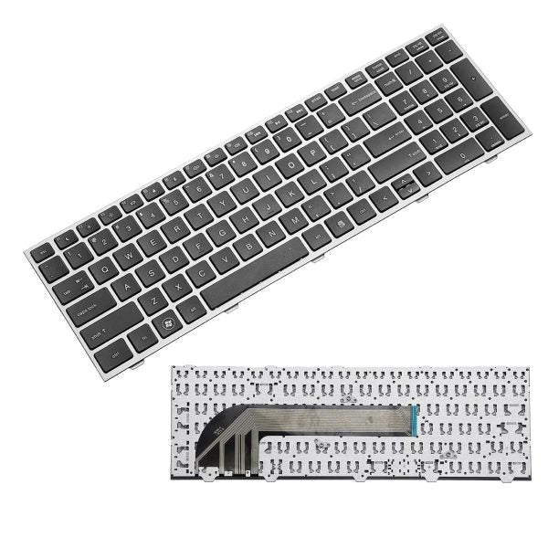 HP KEYBOARDS, LAPTOP KEYBOARDS Laptop Keyboard with Frame for HP ProBook 4540s 4540 4545s Series Compatible with Part Number 702237-001 683491-001 701485-001 Grey Frame US Layout